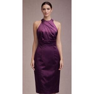 The Limited Dress Cocktail Party Evening Dress Plum-Size 0 Women's NWOT